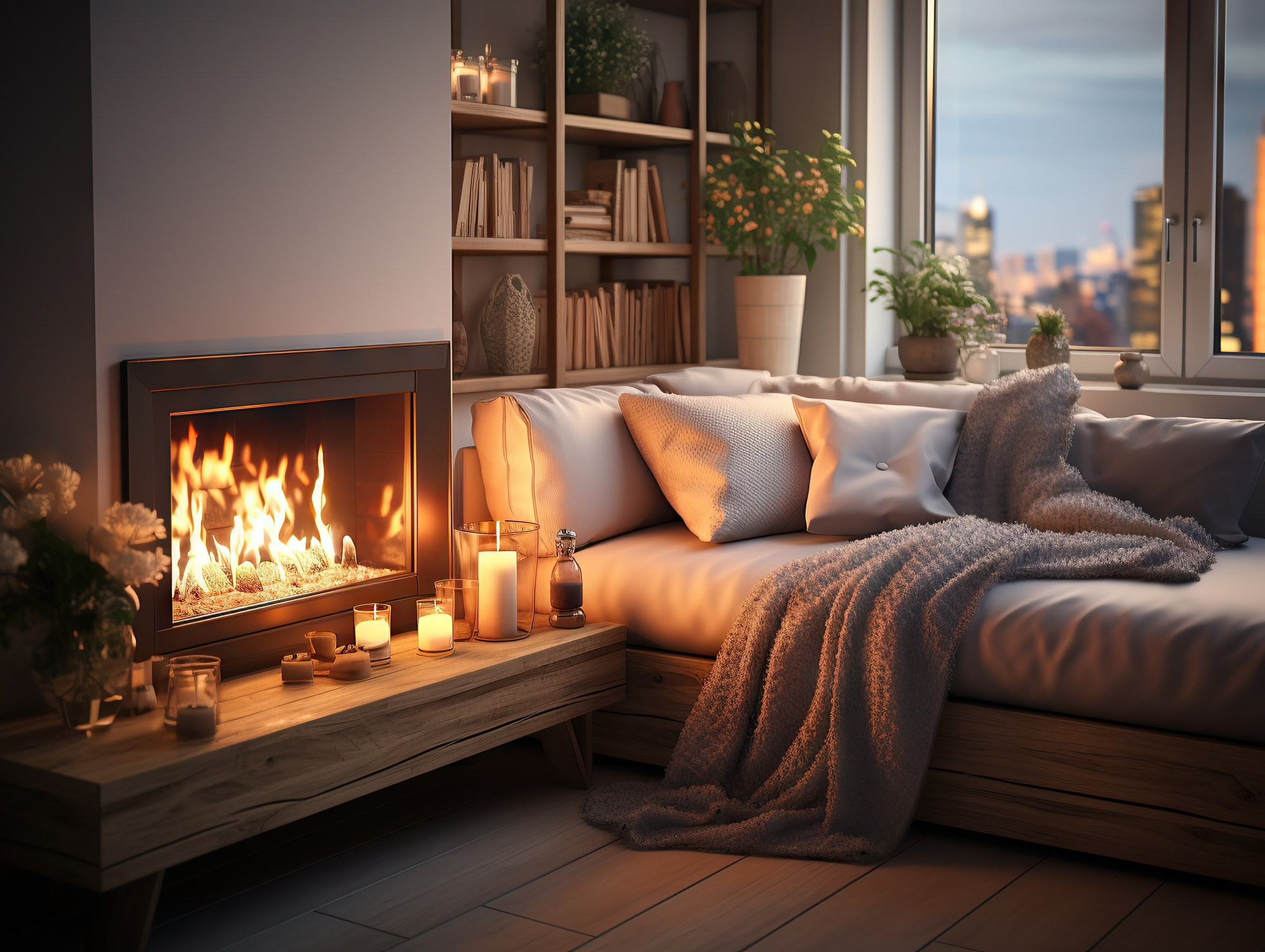 Do Electric Fireplaces Give Off Heat?